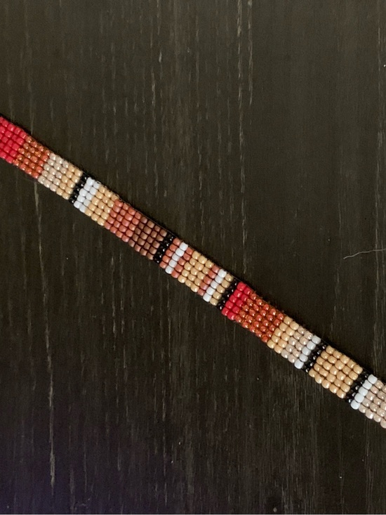 2Flamez Design Studio Jewelry - 7” Handmade Blanket Seed Bead Bracelets